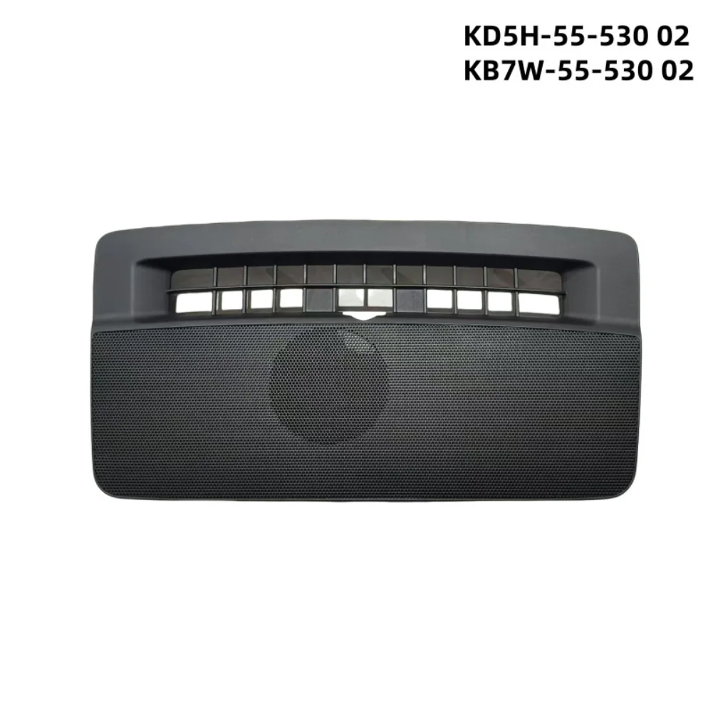 

Black AC Center Dash Speaker Vent ABS Material Black Color Non-deformation Quick Installation Car Modification