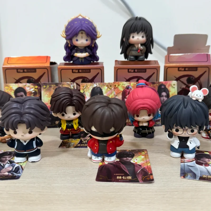 

Лидер продаж, натуральная серия Zhan Shen'S Mortal Realm, глухая коробка, кавайная аниме-фигурка, милая девушка, рождественское украшение для рабочего стола, подарки