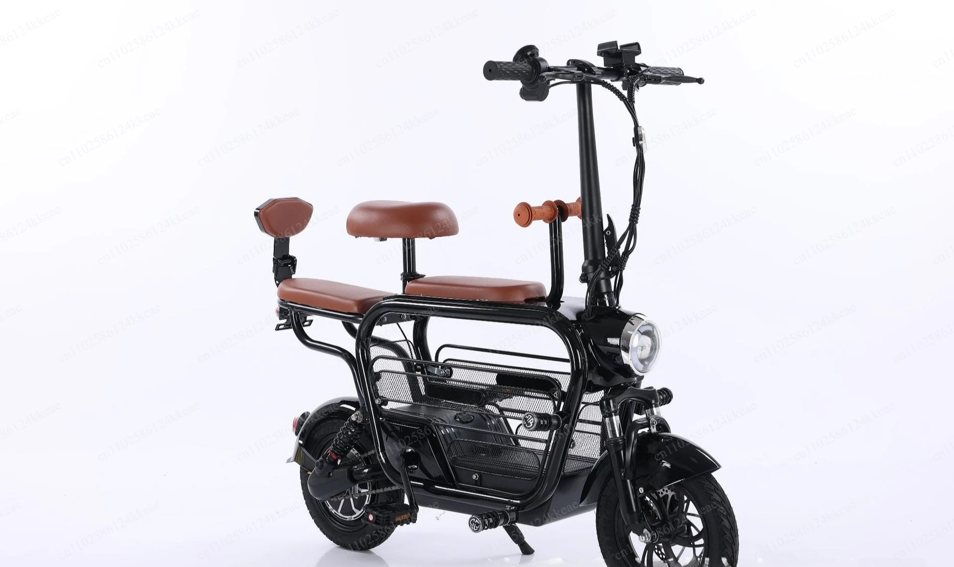

Two-wheeled pet lithium battery car fashion power folding small scooter 48V electric car