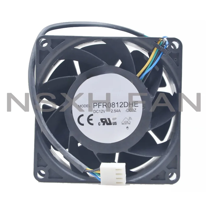 PFR0812DHE -BE57 Server Cooling Fan 12V 2.54A 80x80x38mm 4-wire