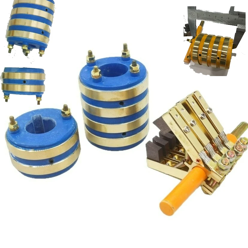 2-Way 4-way slip ring, inner diameter 20 25 30 outer diameter 60 high 35 universal collector ring accessories