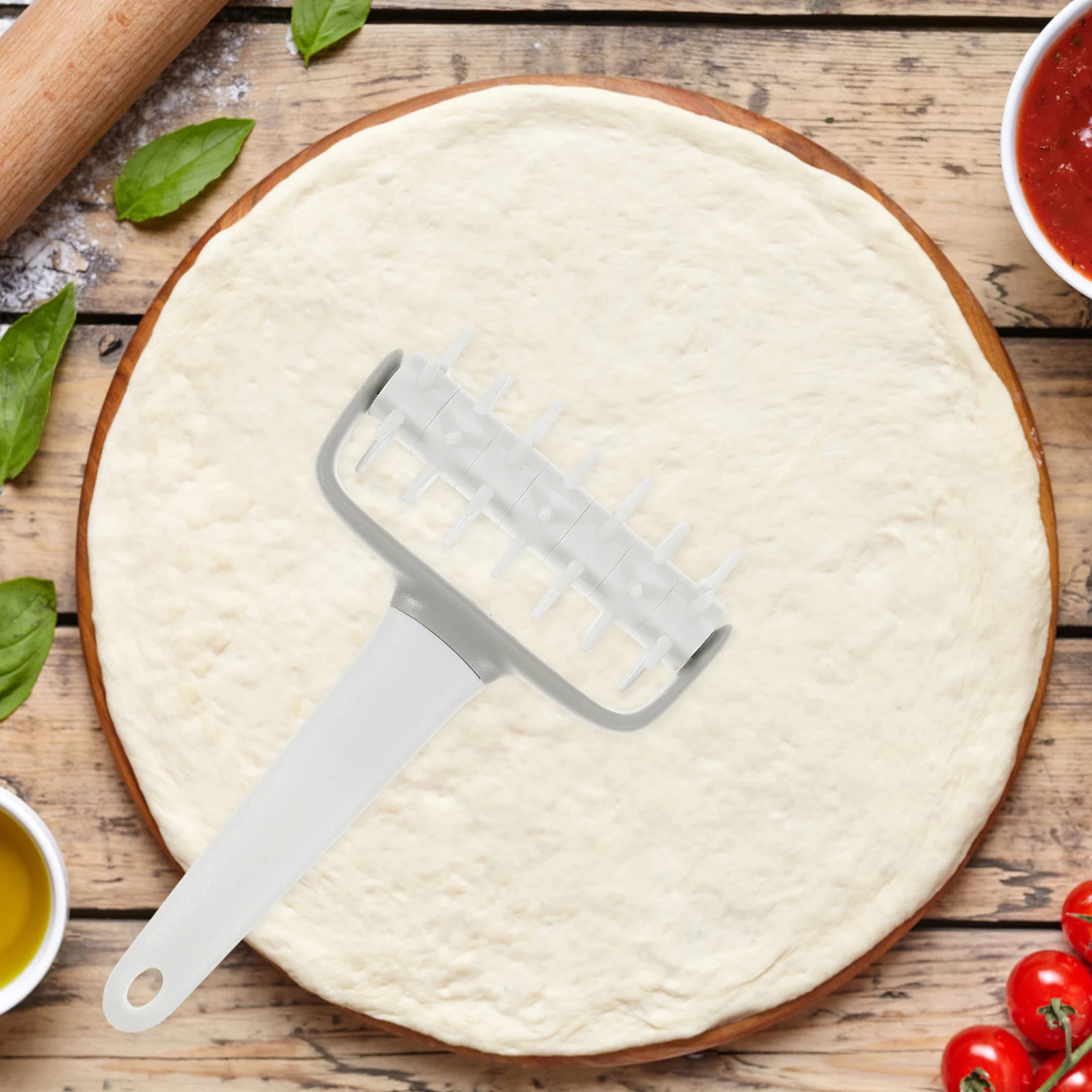 2 قطعة دوكر الغذاء الصف الخبز أداة البيتزا ثقب الناخس للمطبخ المعجنات شوبك كوكي ثقب صانع مقاومة للحرارة المطبخ #2