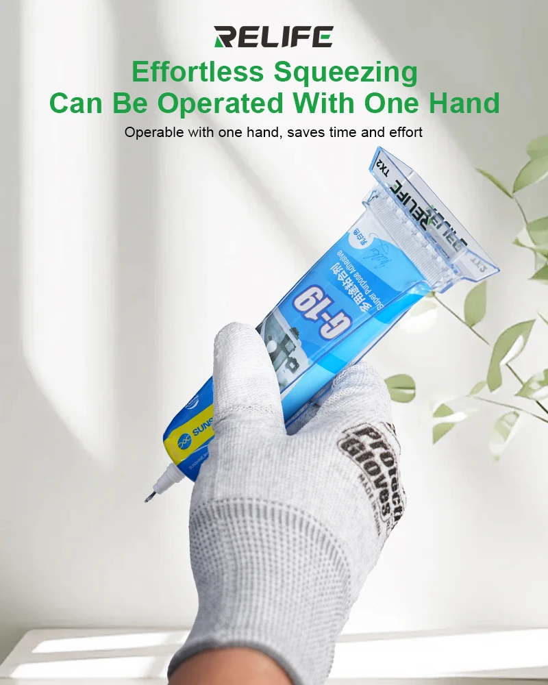 Relife TX2 Glue Squeezer 50ML  Precise And  Reduces Waste Suitable for Various Tube-shaped Items Aversatile Tool