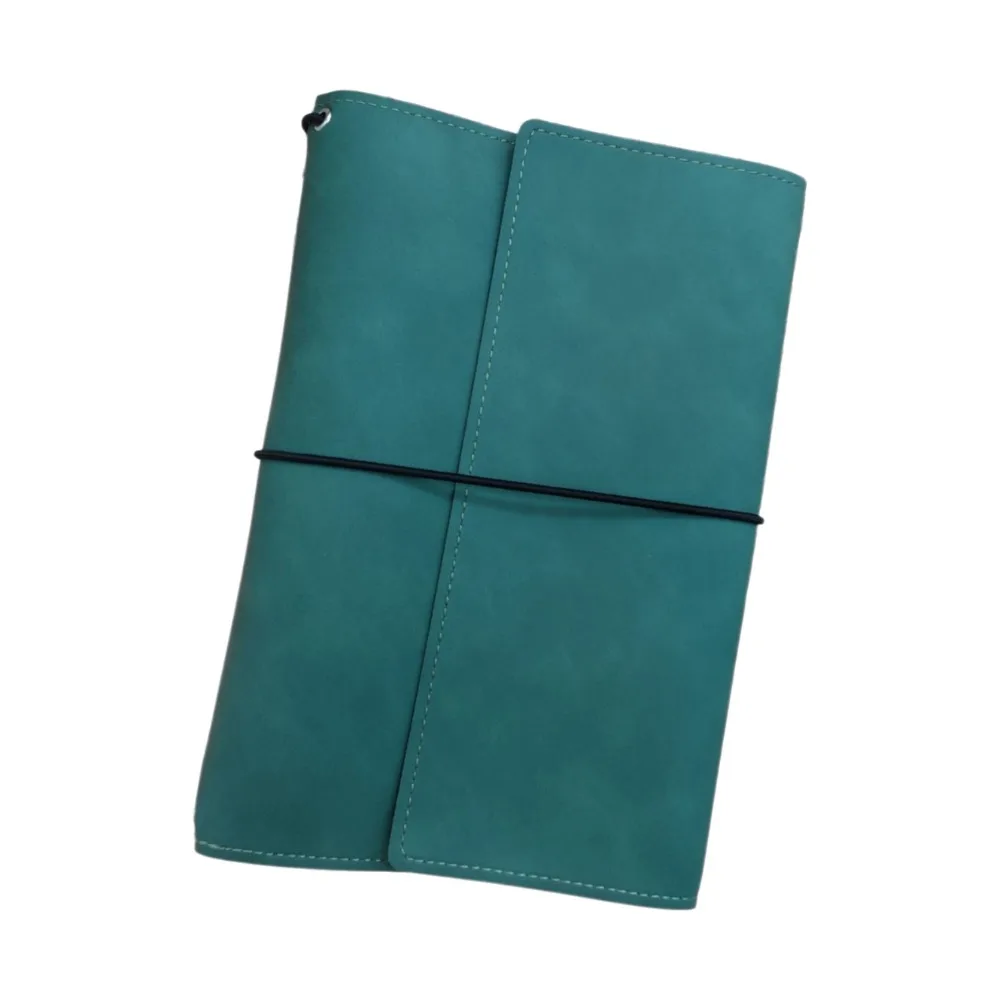 Leather Refillable Notebook Organizer A5 Multifunctional Loose Leaf Notebook Simple Compact Book Protective Cover