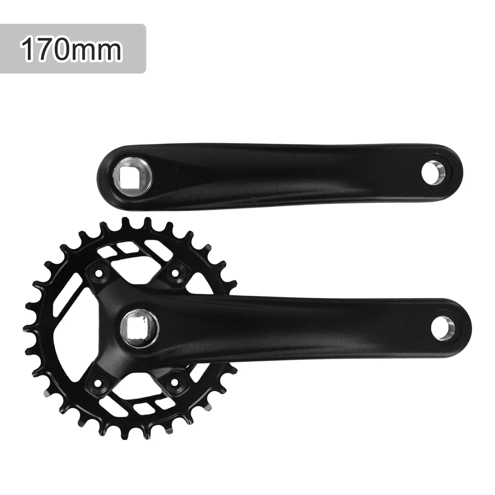 

Electric Bicycle Setup Crank Center Distance 170mm Electric Bike Replacement Good Compatibility 170mm Crank Length