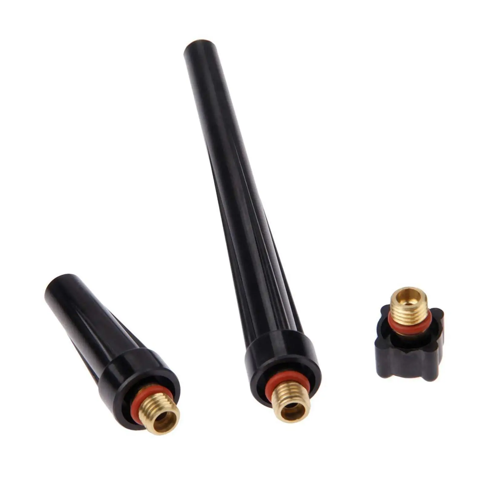 16Pcs TIG Welding Consumables 1/8in 3.2mm and Collet Kit Copper Clamp for 9 20 25 Series TIG Welding Easy to Use Parts Durable