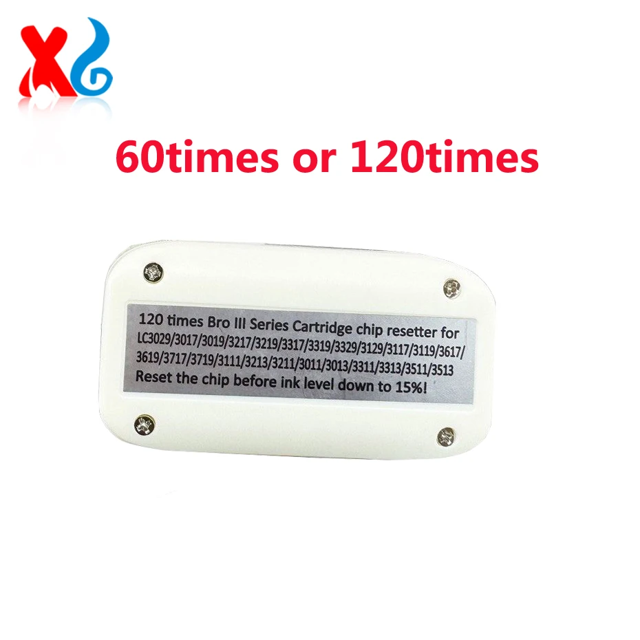 

60/120 times LC3017 LC3019 LC3029 3217 3219 3211 3213 Cartridge Chip Resetter For Brother MFC-J2330DW MFC-J2730DW 5330 5335 5730