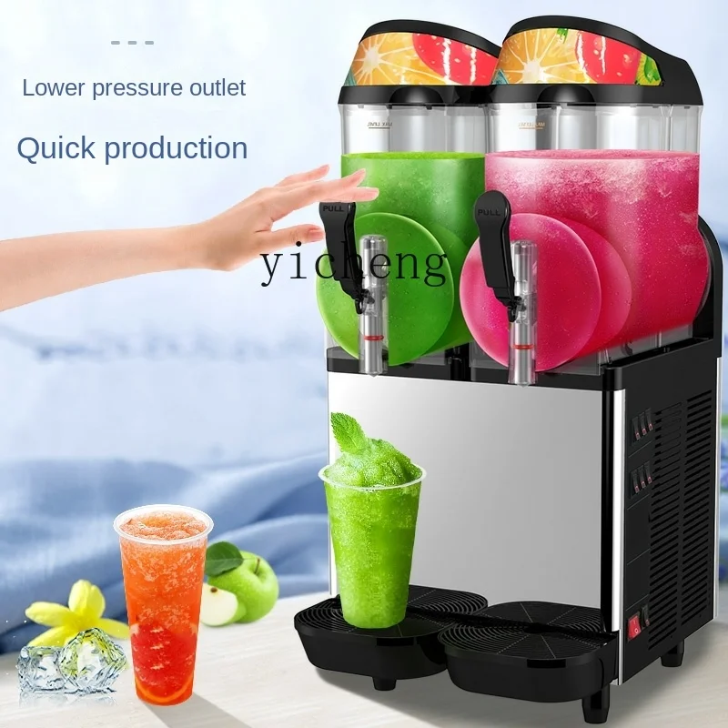 ZC Cold Drink Machine Commercial Full-Automatic Double-Cylinder Three-Cylinder Snow Mud Snow Mud Machine