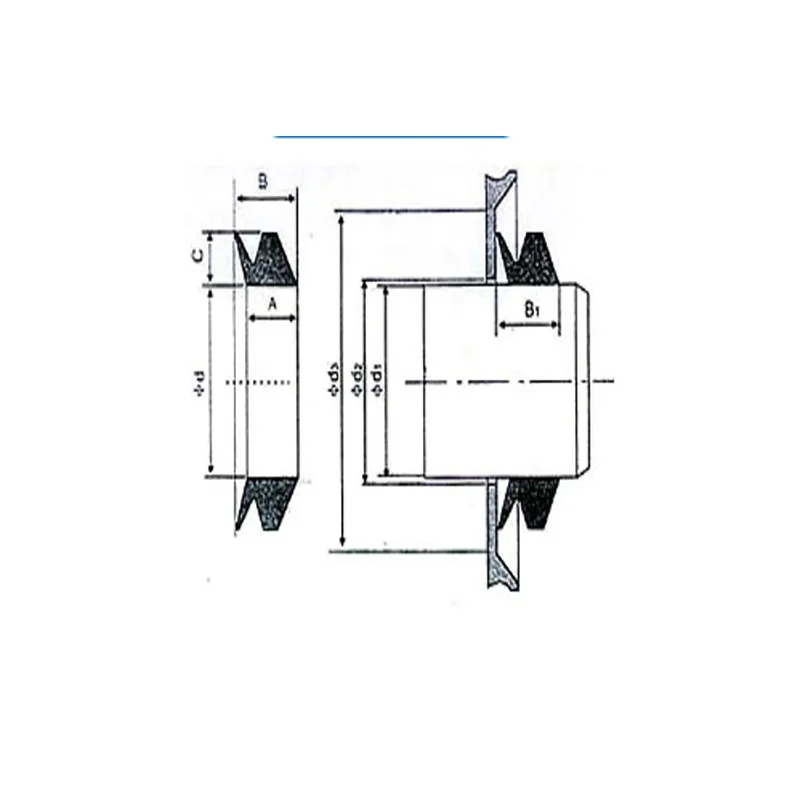 VS5-VS20-VS22-VS25-VS30 VS199 Type O Ring Sealing Gasket Cuff NBR(Nitrile Butadiene Rubber) Rubber Rotary Water Shaft Seal