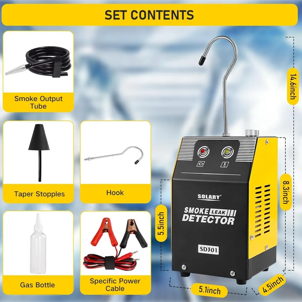 Verificador automotivo do diagnóstico do vácuo de 12V DC EVAP para a detecção de vazamento do sistema de tubulação