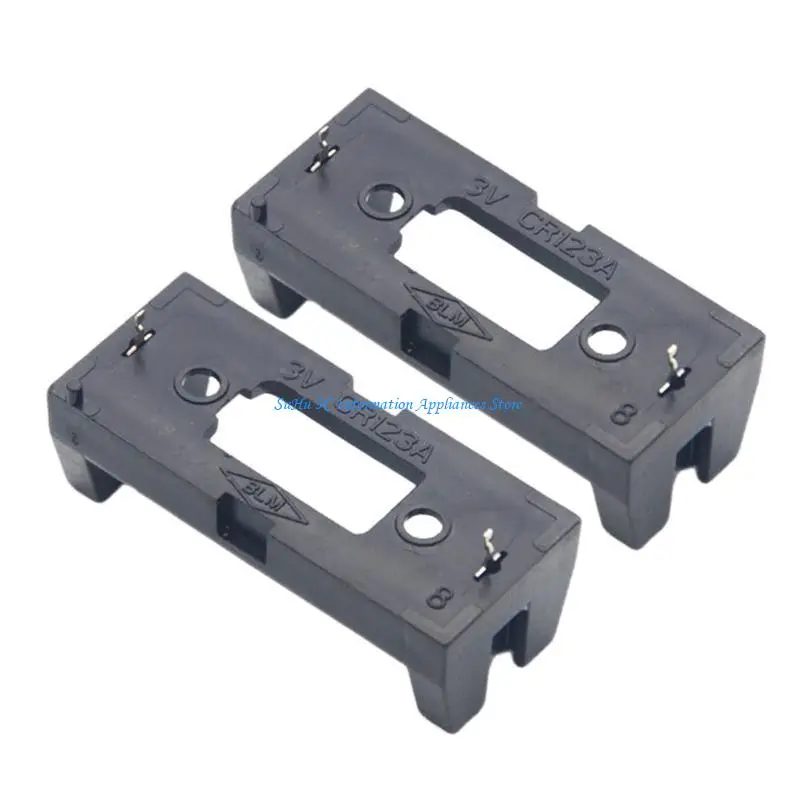  CR123A Battery Case Box 16340 LIR123A Holder Storage with Leads Perfectly For Electronic Instrument Crafts And More - Image 2