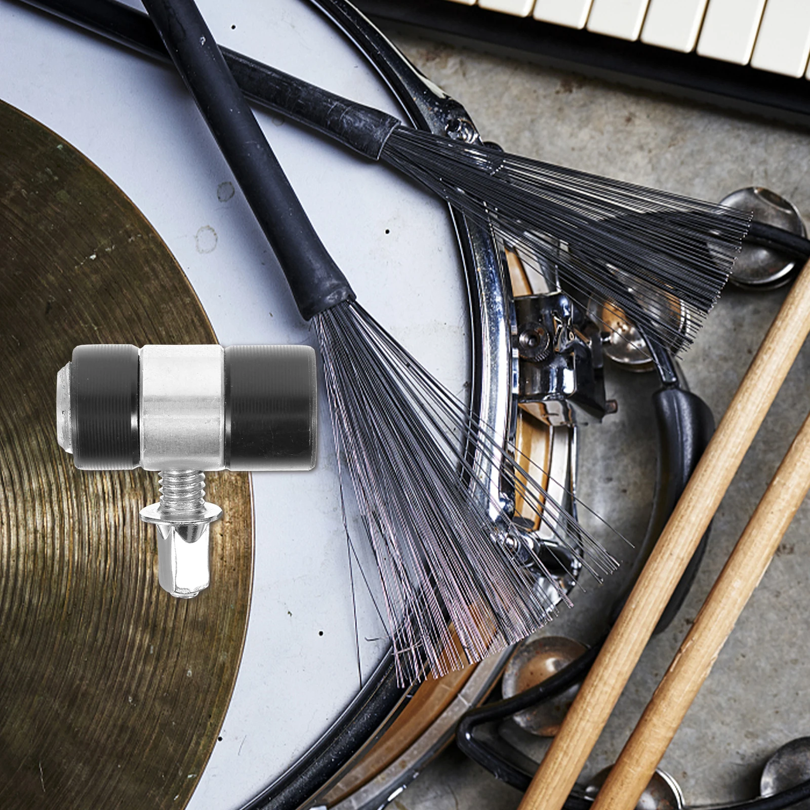 

Hammer Head Drum Pedal Beater Mallet Kick Percussion Instruments Bass Drums Accessories Foot Parts for Metal