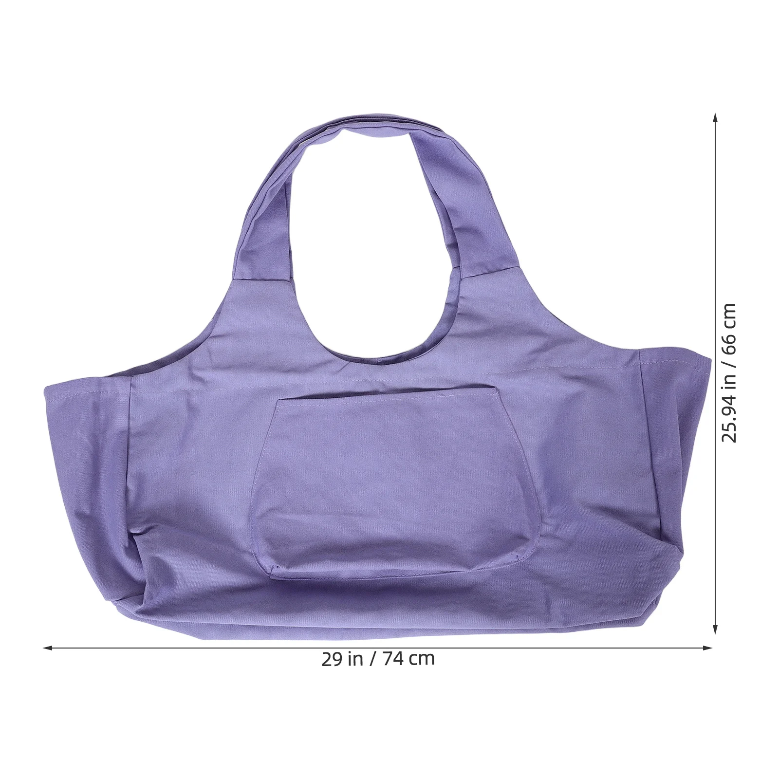 حقيبة يوجا فاخرة للنساء، حقيبة لياقة بدنية كبيرة جدًا، قماش سميك، خفيف الوزن، منظم السفر الكل في الجسم #3