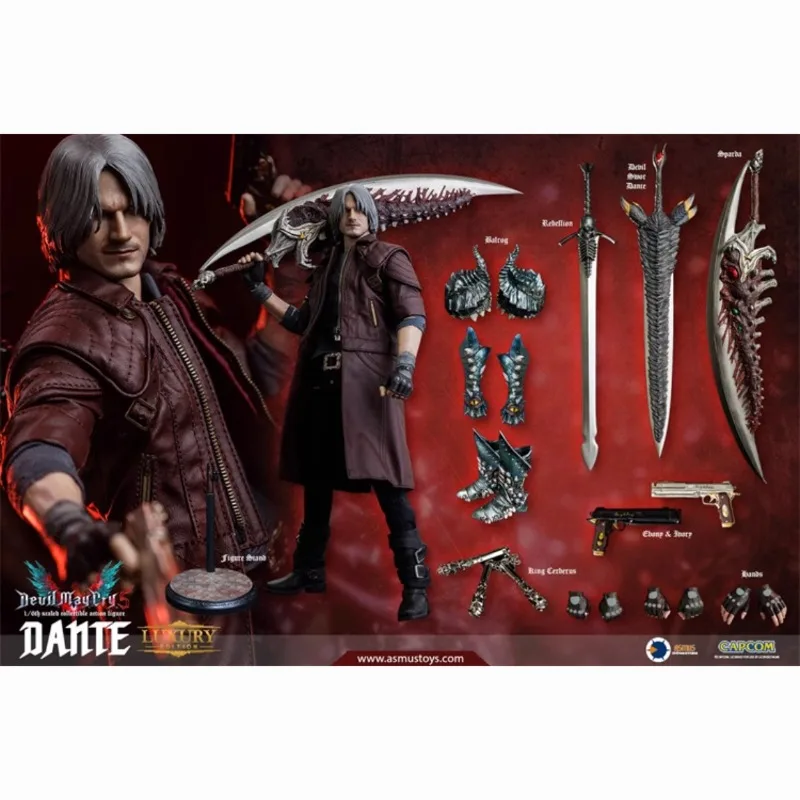 

Goods in Stock 100% Original Asmus DMC502LUX Dante 1/6 Game Character Model Animation Character Action Toy Holiday Gift