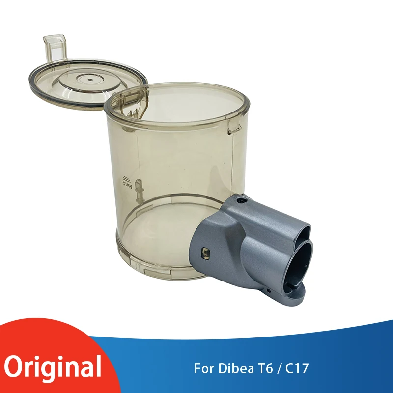 Original Dust Cup Dustbin Assembly for Dibea T6 C17 Vacuum Cleaner Spare Accessories Parts Dust Backet