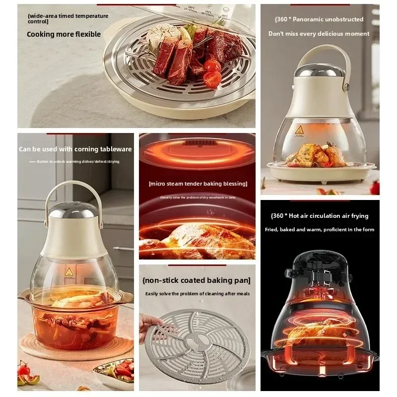 Air Fryer Household Visual Small Light