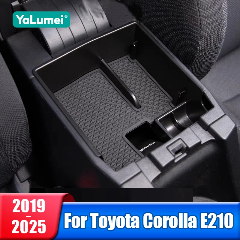

Car Central Armrest Storage Box Organizer Tray For Toyota Corolla E210 2019 2020 2021 2022 2023 2024 2025 Hybrid Accessories