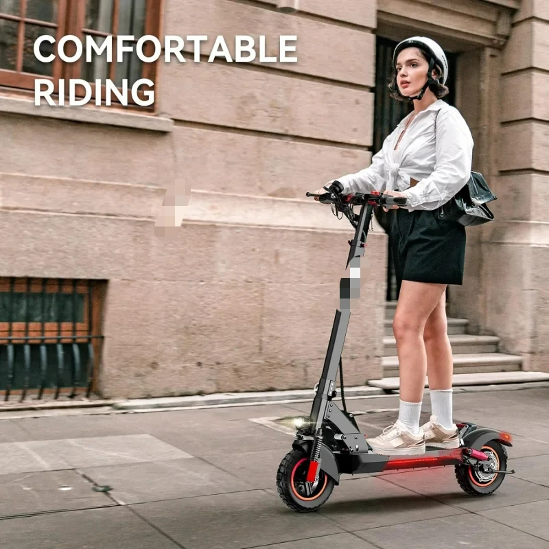 Ienyrid M4 with Seat for Adults,28 Mph Speed ; 31 Miles Max Range,10 Inch Tires Big Heavy Duty Offroad Electric Scooters 330lbs