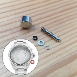 Steel Waterproof Pusher Button for TAG Heuer Grand Carrera Watch CV2010