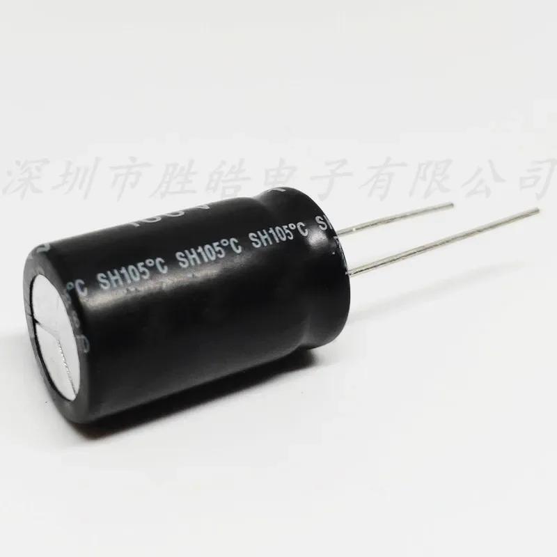 Capacitor eletrolítico de alumínio, alta qualidade, 100V470UF, volume 16x25mm, 10 peças