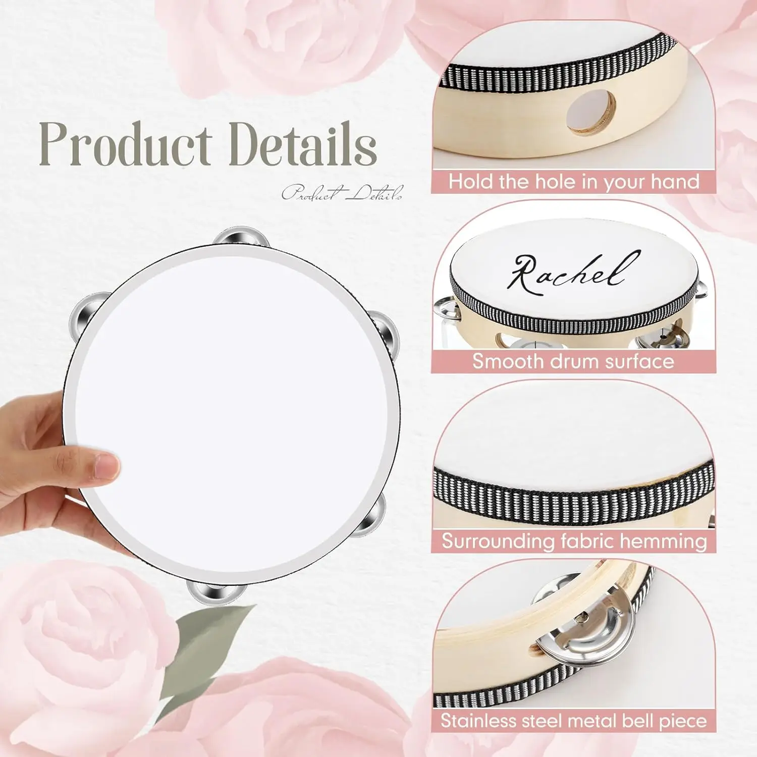 Thumbnail 4 - #8 Compare Wooden Tambourines Before You Buy