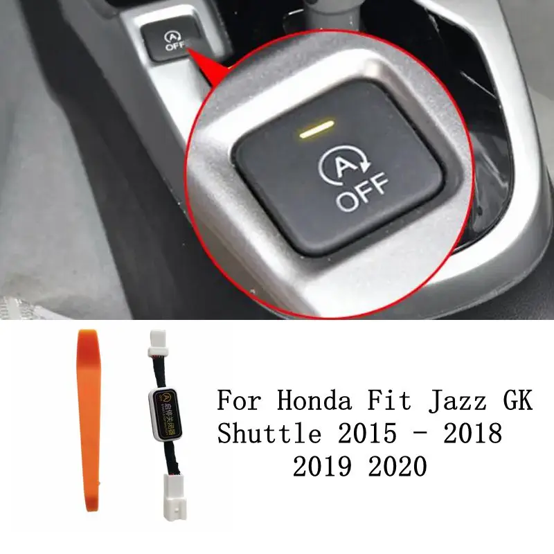 Automatic Stop Start System Off Closer Close Control Sensor Plug Cancel For Honda Fit Jazz GK Shuttle 2015 - 2018 2019 2020