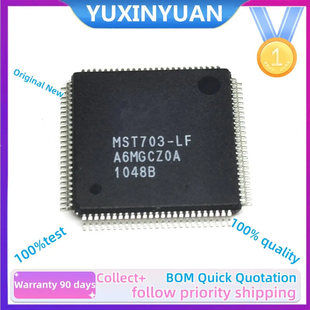 1PCS And new Original  MST703-LF  MST703 QFP LCD CHIP IN STOCK 100%TEst