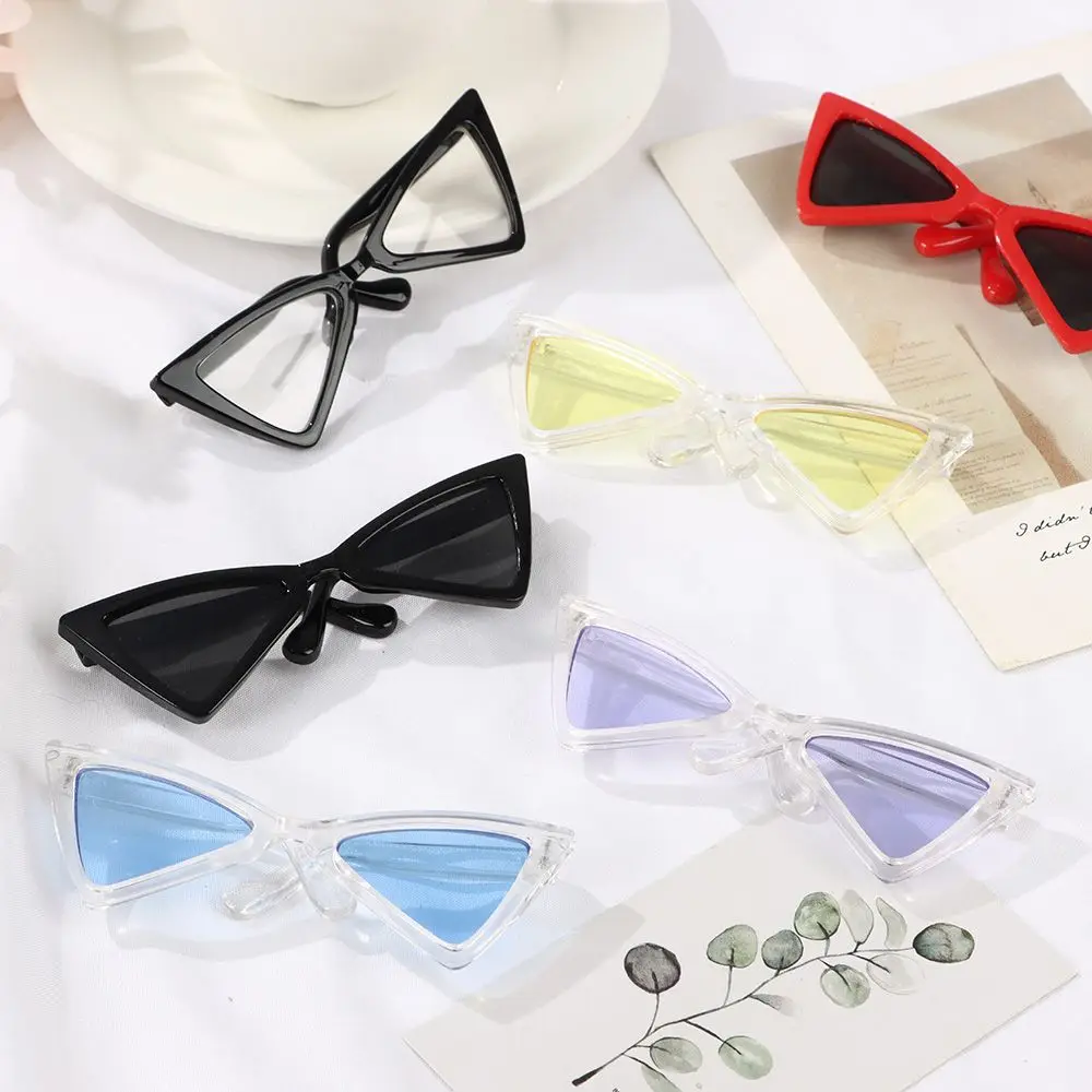 Optionally Cools Triangle Frames Mirror Photograph Props Square Glasses Pet Eyeglasses Cat Glasses Dog Sunglasses