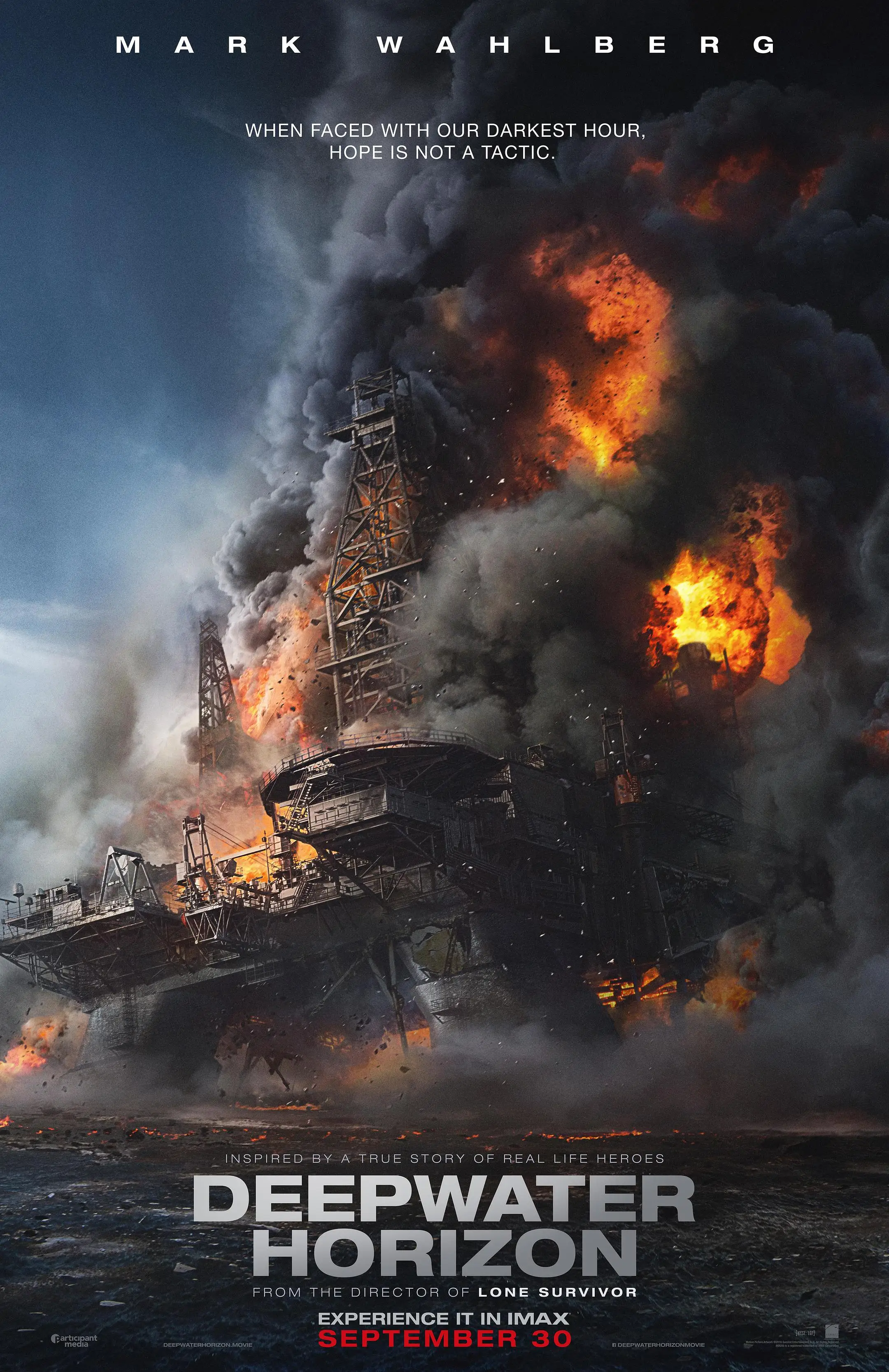 Movie Deepwater Horizon (2016) Art SILK POSTER Wall Art Home Decorative painting
