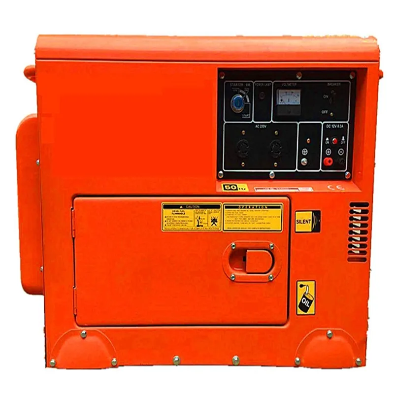 Kentpower Air-cooled dies el generator 7kw single three phase groupe ectrogene silent portable   