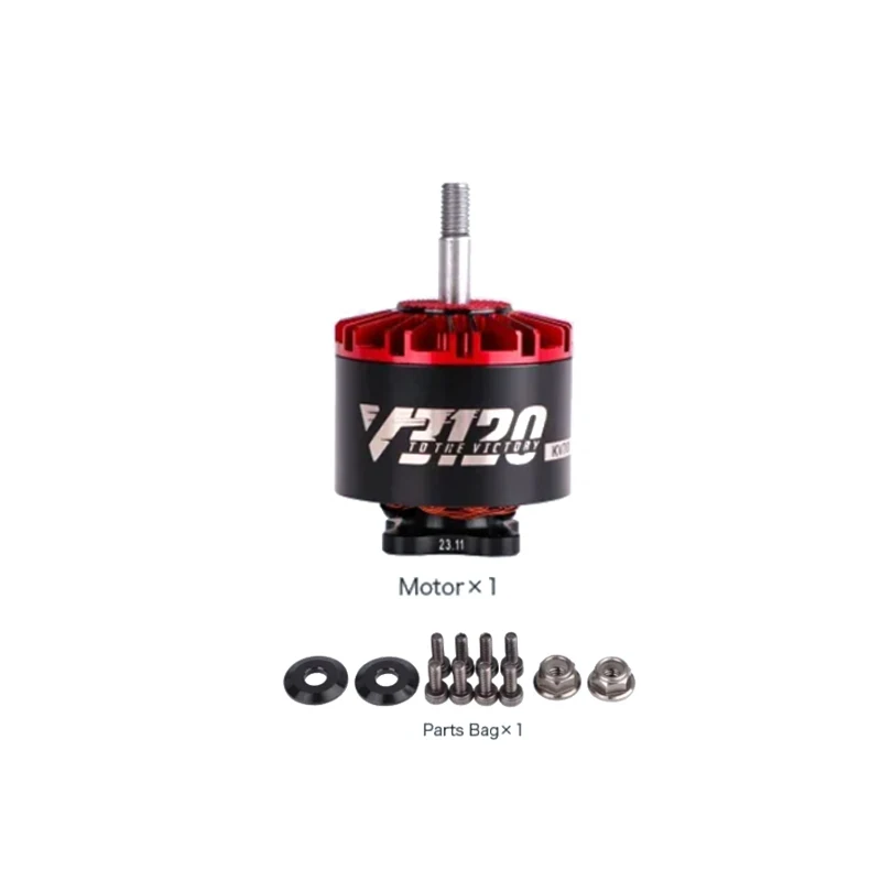 Moteur sans balais T-MOTOR T-BOBBY VELOX V3115/V3120-3-12S 400-1050KV 12N14P 4-6.3KG, poussée 8-11 pouces X4/X8, pièce FPV