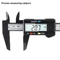 150mm Digital Display Mini Word Game Caliper for Students, Vernier Calibrator with High Precision Measuring Tools, Accurate Work