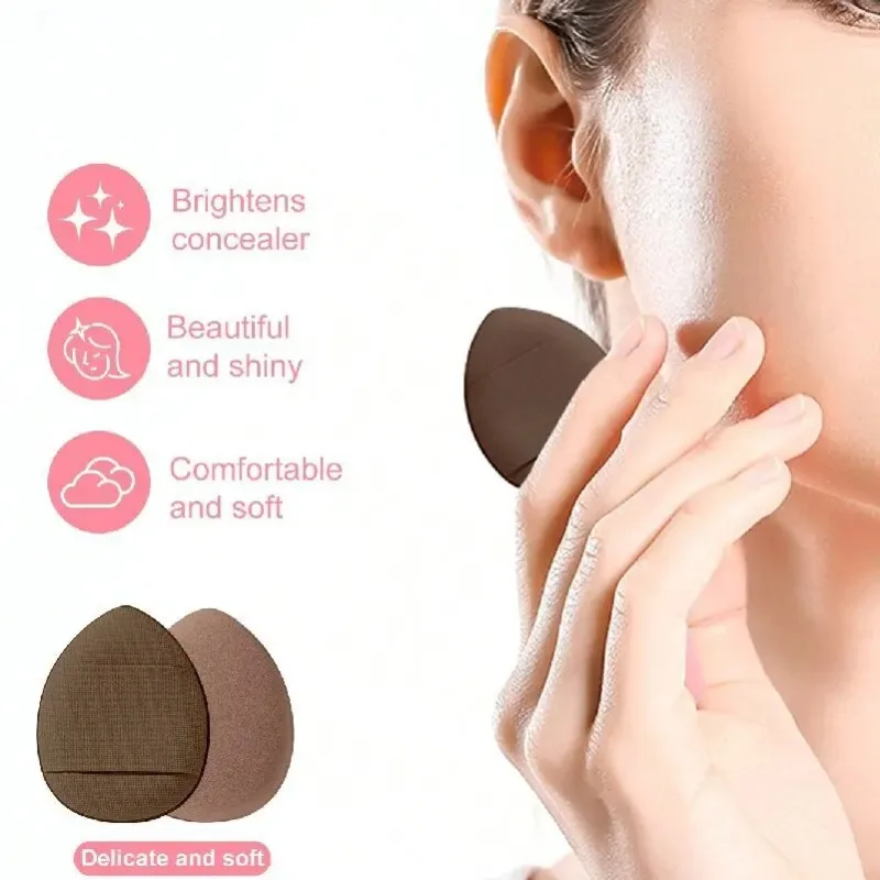 56-Piece Make up Brush Set (chocolate)- Full Face Cosmetics Kit , Eyeshadow Blending Brushes & Beauty Sponge  make up brushes