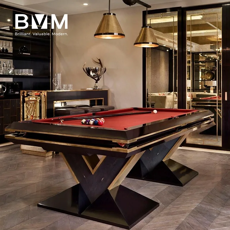 Billiard table standard adult home billiard table American black eight fancy nine ball high-end