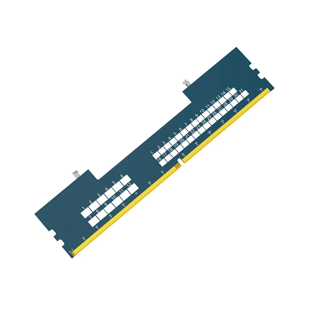 SO-DIMM DDR4 zu DDR4 Adapter für Desktop-PC, Laptop-Speicher-Konverterkarte, 5600MHz JEDEC-konform mit Überstromschutz – Detail 2