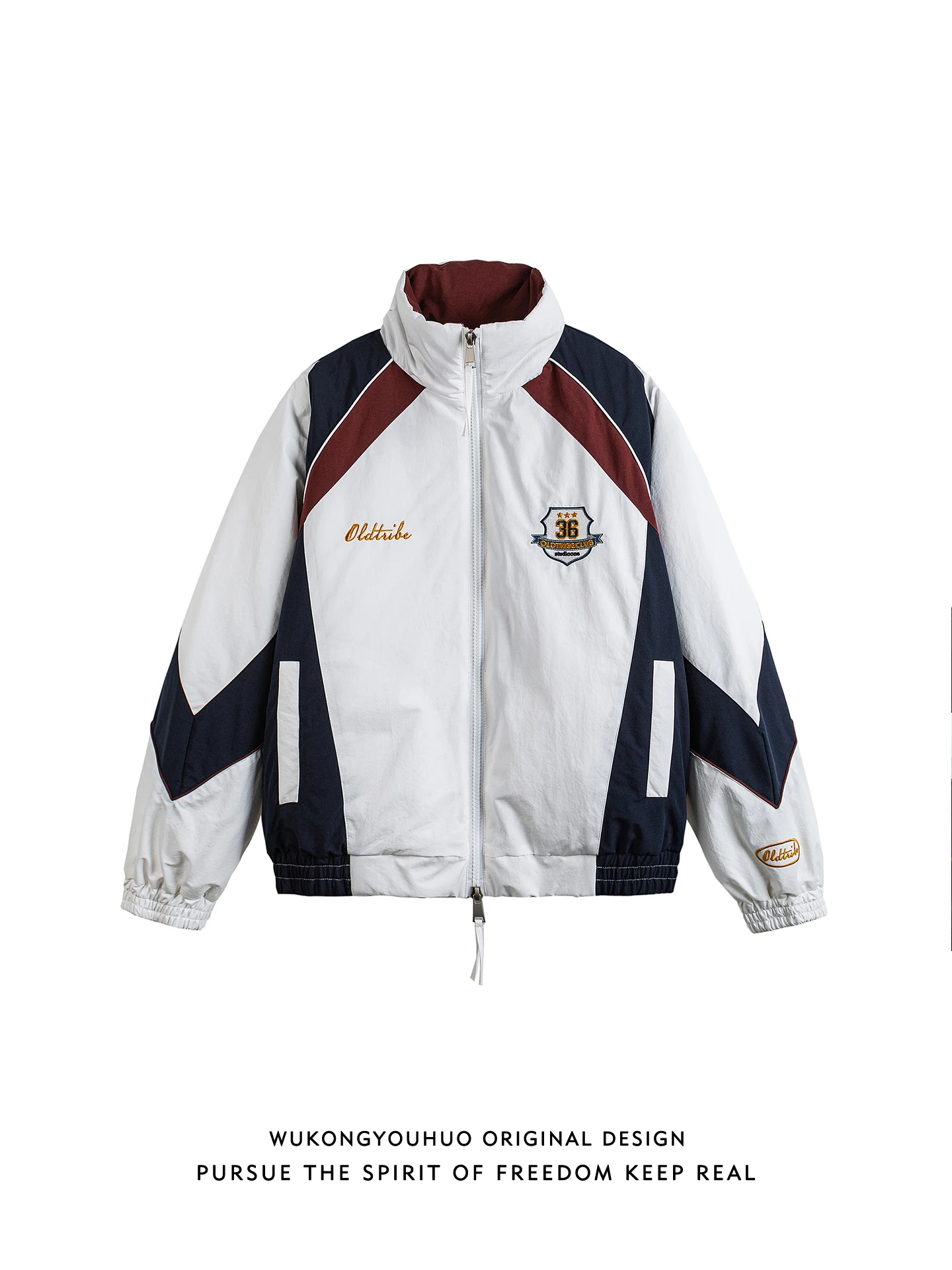 

Теплый хлопковый тет с воротником-стойкой, мужская зимняя винтажная одежда для пар, одинаковые цвета, молодежная модная модная мода