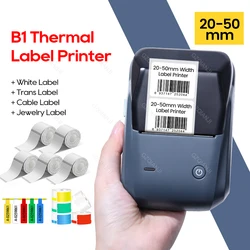 Niimbot B1 Portable Portable Label Printer Bluetooth Wireless Mobile Self-adhesive Sticker Paper Roll Labeling Machine Jewelry