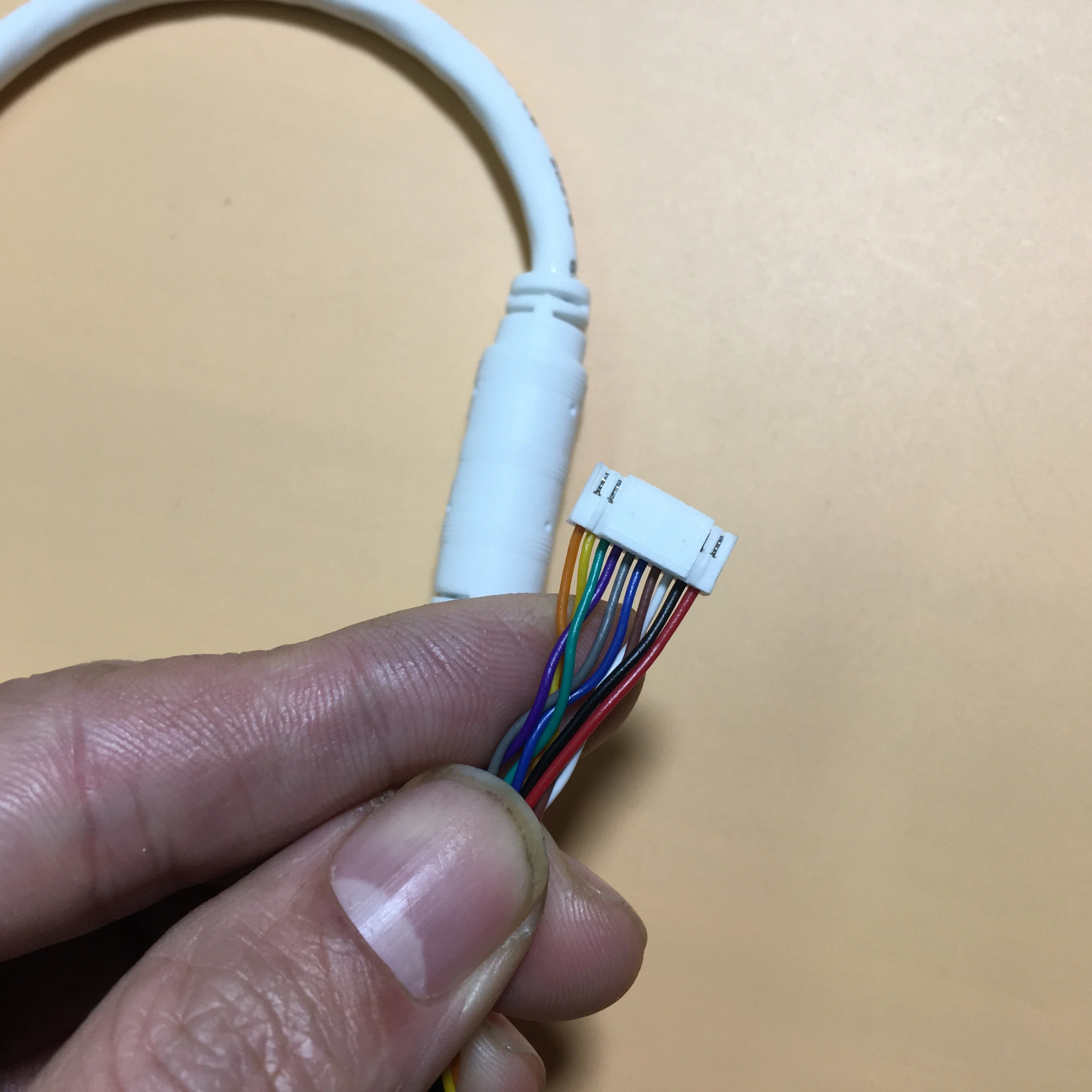 Ethernet Lan Cable PoE RJ45 Network Cable 10 Pin 10 core For indoor Dome Shell Housing hikvision ip camera