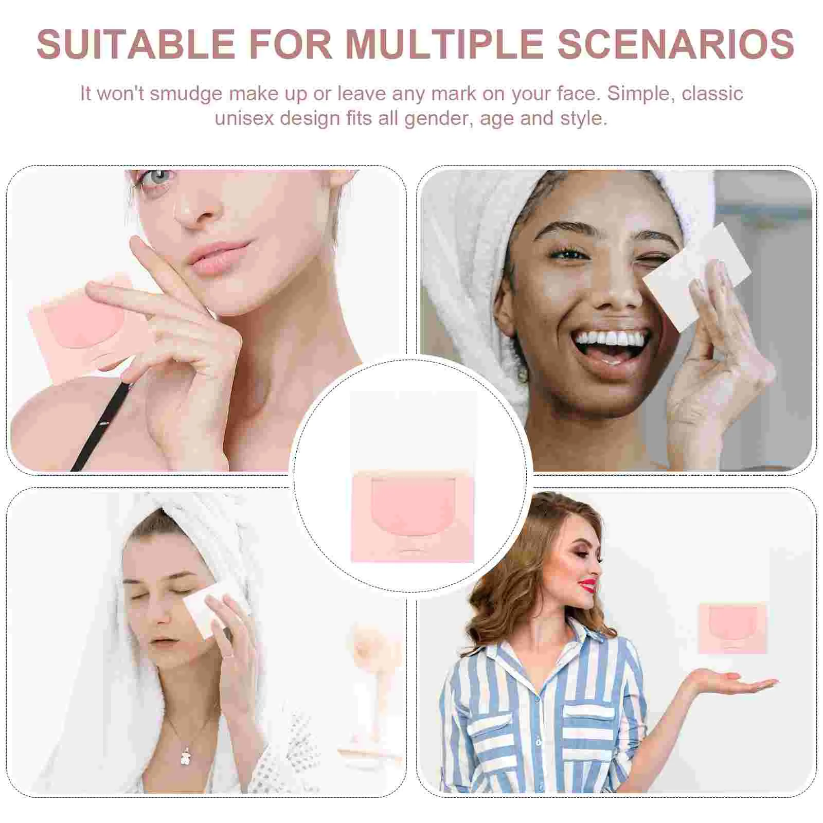 Face Oil Tissue Facial Wipes Blotting Papers for Oily Skin Clean Absorbent Pads