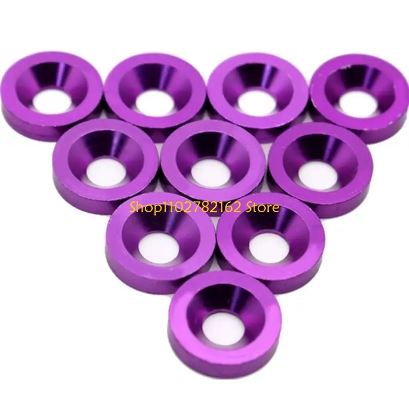 547B Car Modified Fasteners Washer Bumper Engine Concave Screws Bolts
