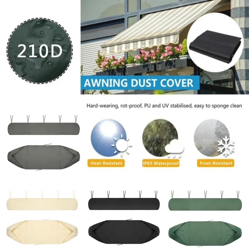 

Sunshade Storage Bag 210D Oxford Cloth Retractable Roller Blind Dust And Waterproof Protective Cover