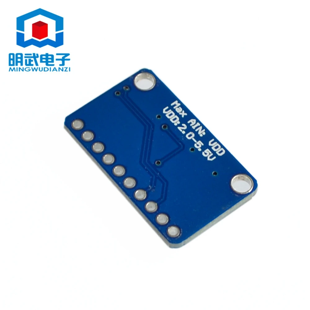 ADS1015 Development Board Module, ultra pequeno, precisão de 12 bits, conversor analógico-digital, ADC