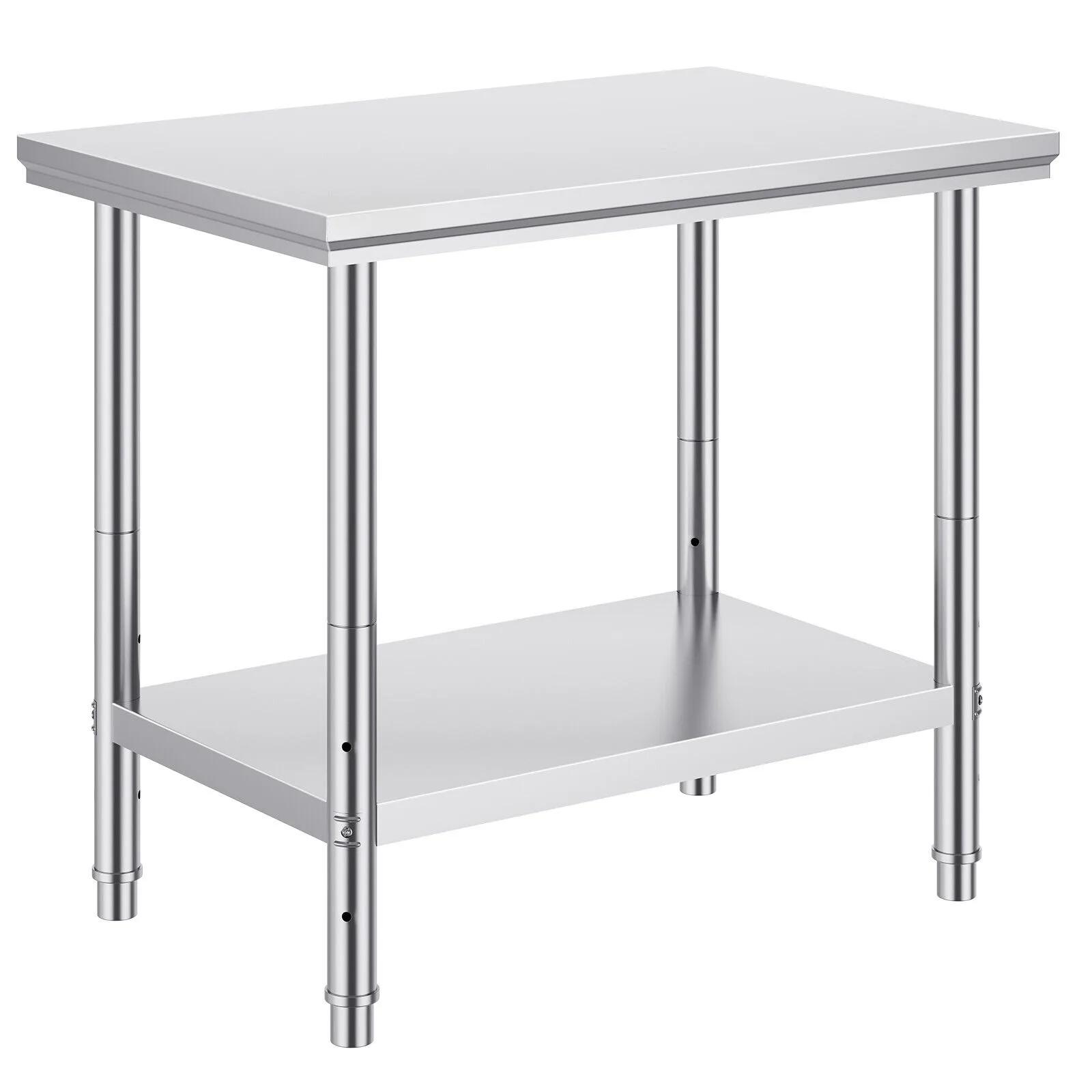 

Stainless Steel Work Table 24x36in Commercial Kitchen Equipment Food Prep Table United States