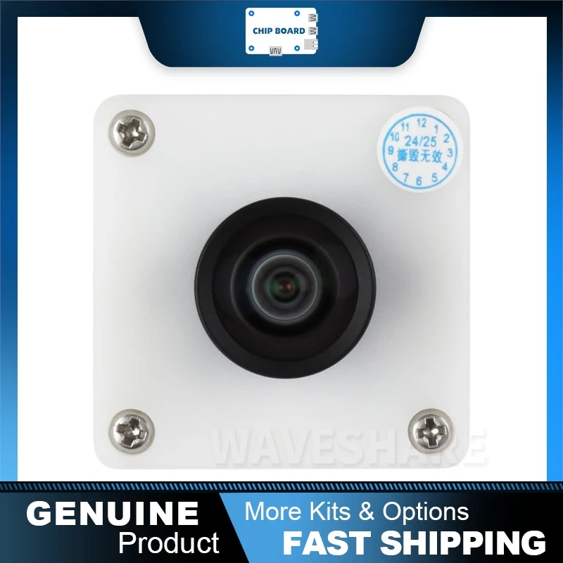 

Waveshare IMX577 USB-камера 12 Мп (A), 3840×3024, 113 ° FOV, без искажений, Plug & Play