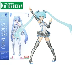 KOTOBUKIYA Original FRAME ARMS GIRL FG068 SNOW MIKU Anime Action Figure Assembly Model Toys modello da collezione regali per bambini