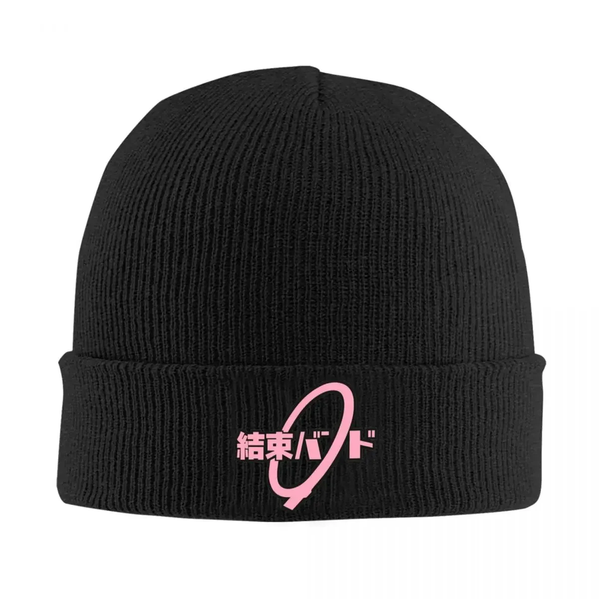 Bocchi The Rock Hat Autumn Winter Skullies Beanies Warm Anime Caps Unisex Acrylic Skullcap