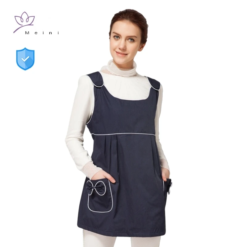 

Genuine electromagnetic radiation protective 50% silver fiber maternity dress new energy vehicle, computer EMR shielding clothes