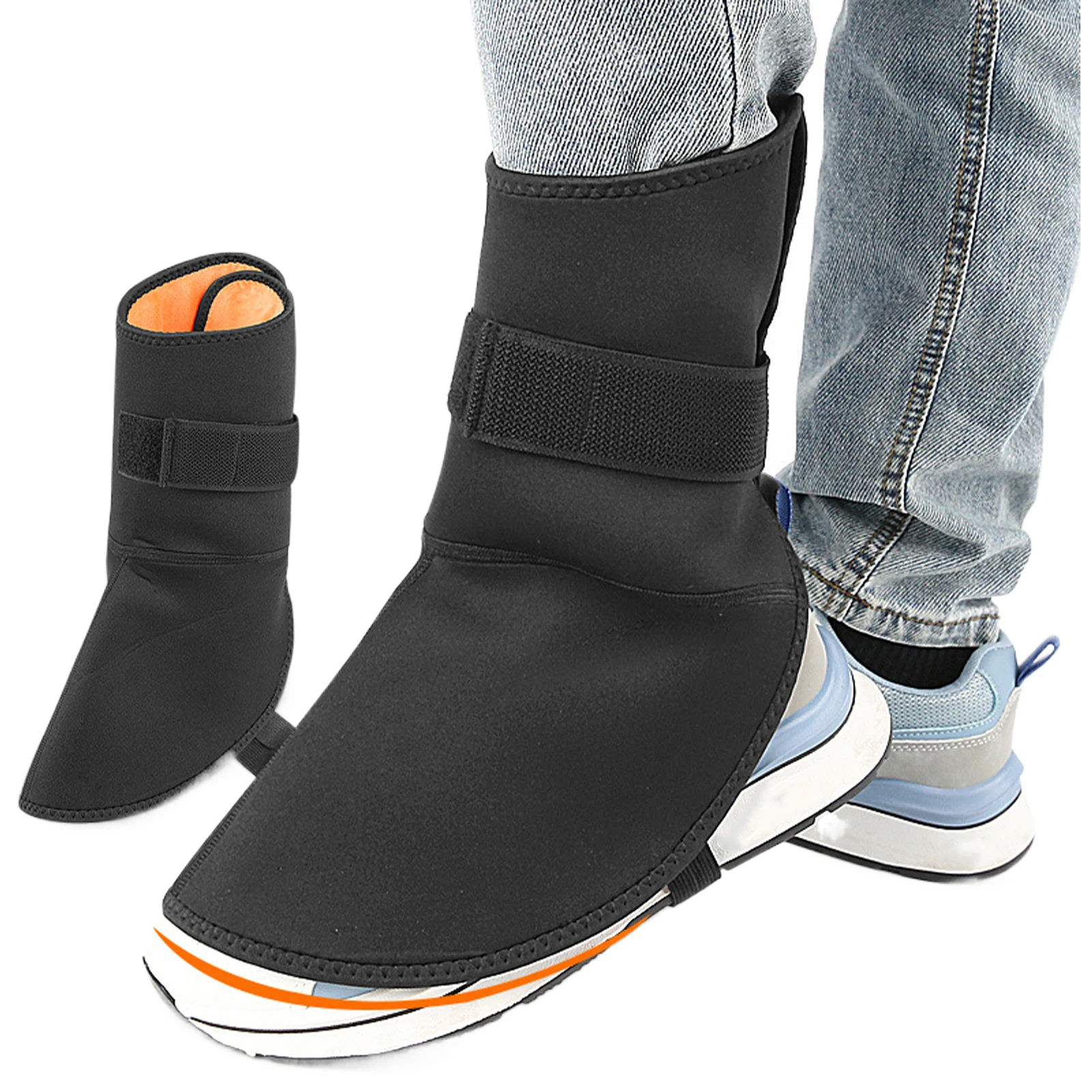 

Windproof Ankle Protector for Motorcycle Riding Winter Sports Outdoor Skiing Warm Leg Covers for Men and Women