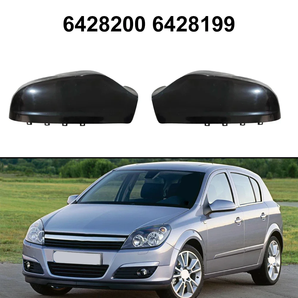 

Rearview Mirror Cover Left & Right For Vauxhall & For Opel Astra H Mk5 2004-09 Car Door Wing Mirror Cover Exterior Parts
