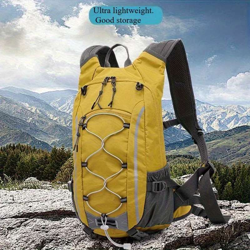 

Старый новый походный рюкзак на открытом воздухе, походная сумка, женский и мужской легкий рюкзак из полиэстера для бега и верховой езды по бездорожью